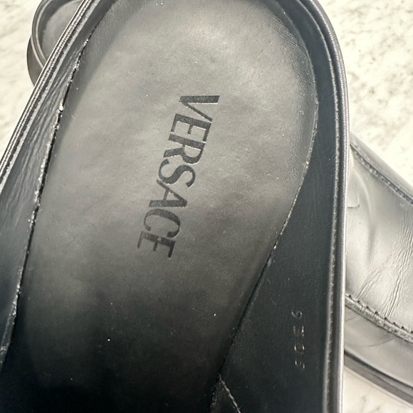 Versace authentic - leather dress mules - Picture 3 of 4